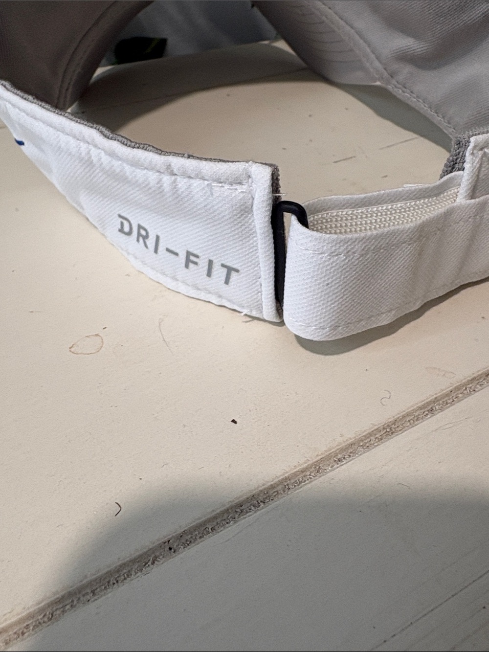 Nike Dri Fit Duke Blue Devils White Visor - Picture 4 of 4